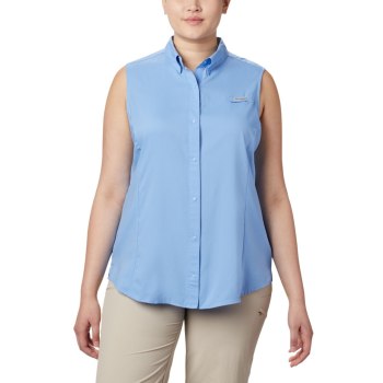 Dámské Košile Columbia PFG Tamiami Sleeveless Plus Size Bílé JYRBVX951